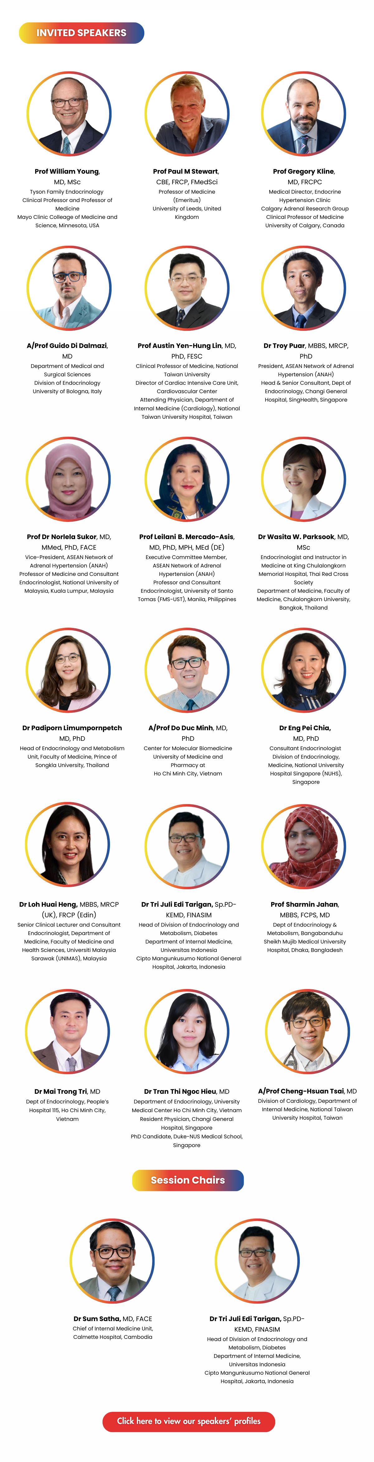 ANAH-AFES Joint Symposium 2025: Invited Speakers